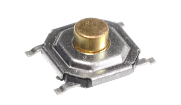 .Tact switch 4x4 2.3mm SMD bronce (T-4X4-2H3SB)