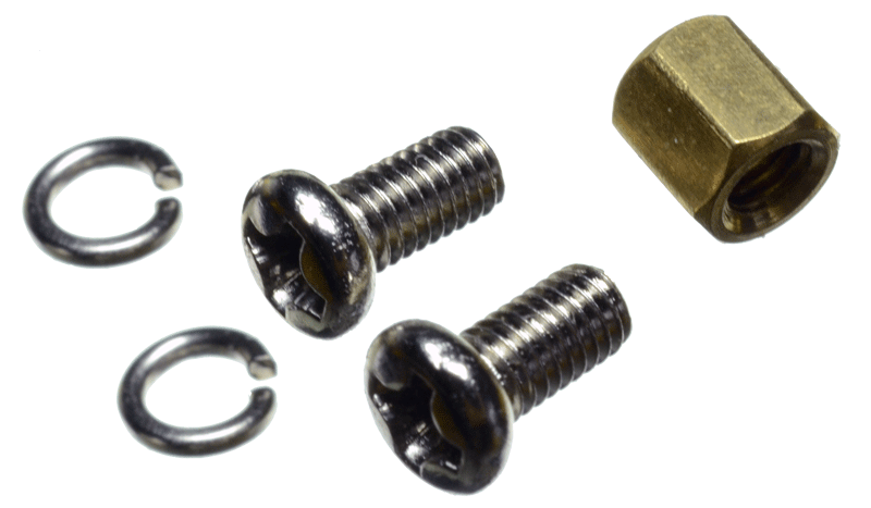 Separador de bronce M3X10mm hexagonal (SSH-M3X10-FF)