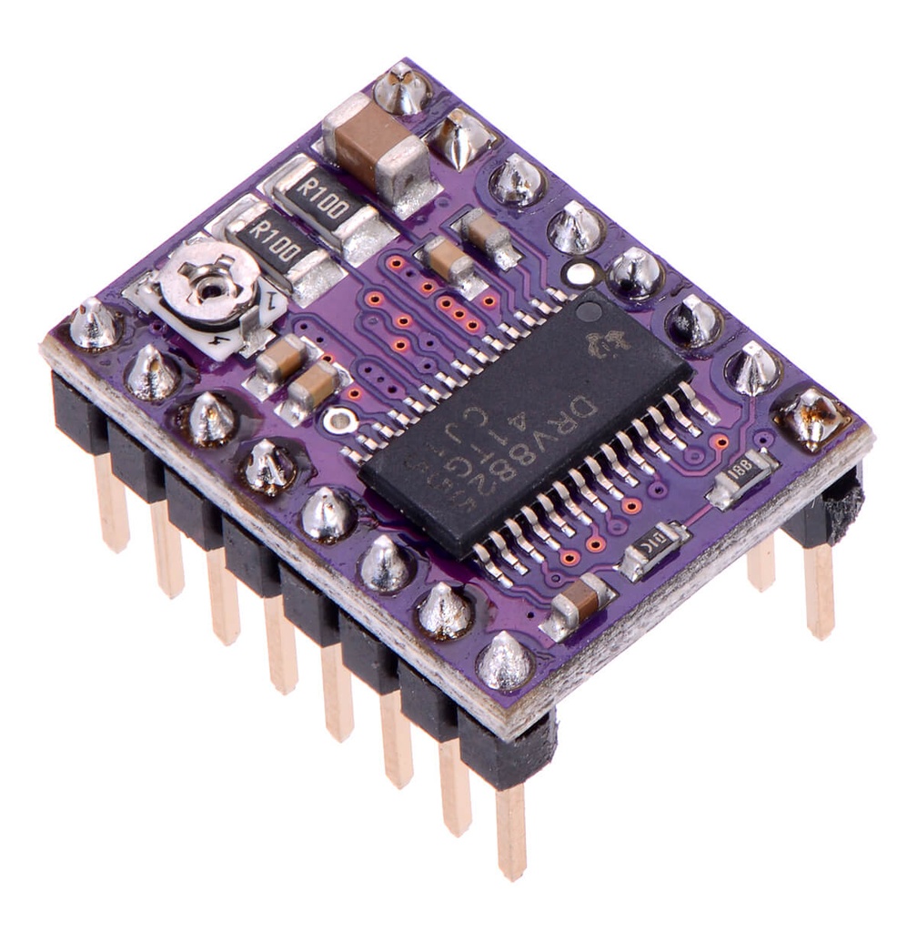 *DRV8825 Driver de Motor de Pasos Bipolar con DRV8825 corriente maxima 2.5A a 24VDC 25°C