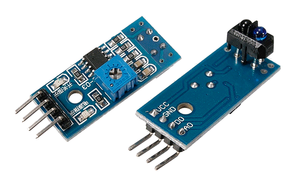 *Sensor Infrarrojo Reflectivo TCRT5000 con Trimpot para Seguidor de linea HW-870