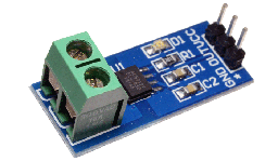 -Sensor de corriente 20Amp efecto Hall en PCB (ACS712-20)