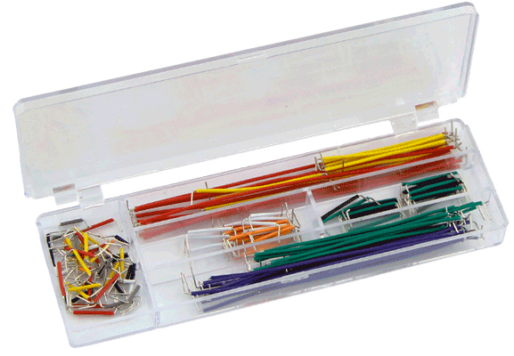 *Kit de Cables Jumper, Tamaños Variados 120 pzs en Caja plastica - Cables para Protoboard