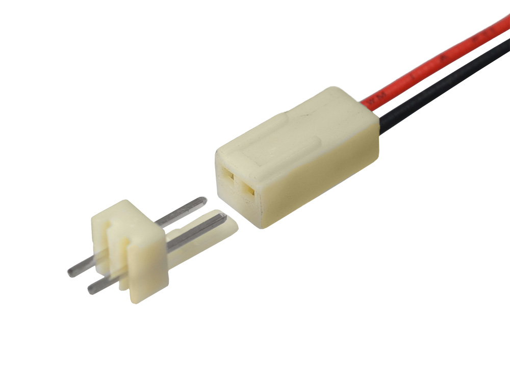 Molex 2510 Connector 2 pines + Cable 15cm (L2510-2Cables)