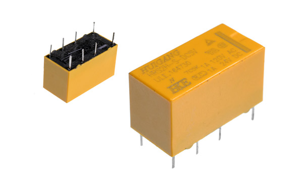 Rele 5VDC 8pin  1A 120V  24VDC (HK19F-DC05V-SHG)