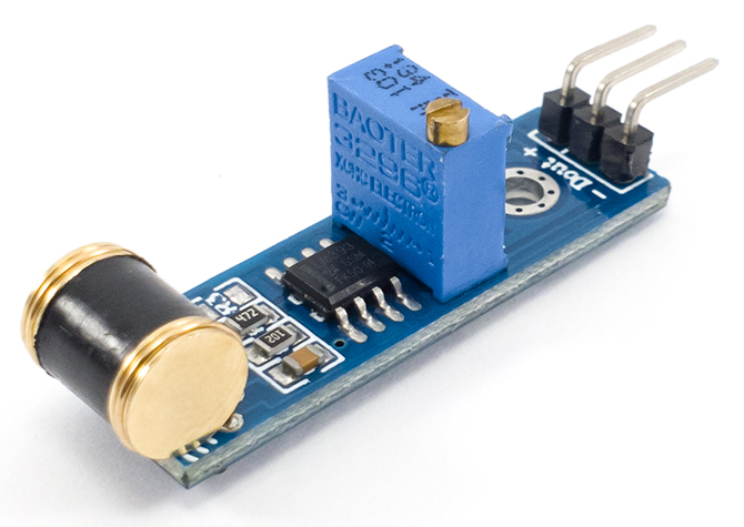 Modulo 801S Sensor de Vibracion, Altamente Sensible Detector de Vibracion para Arduino