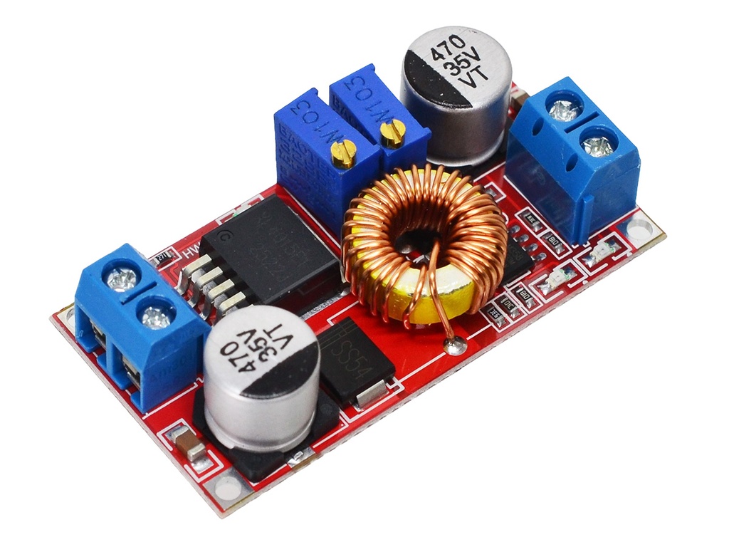 XL4015-CC Convertidor Reductor Ajustable de 5 A CC a CC 4-38 V a 1.25-36 V Controlador de Corriente Constante