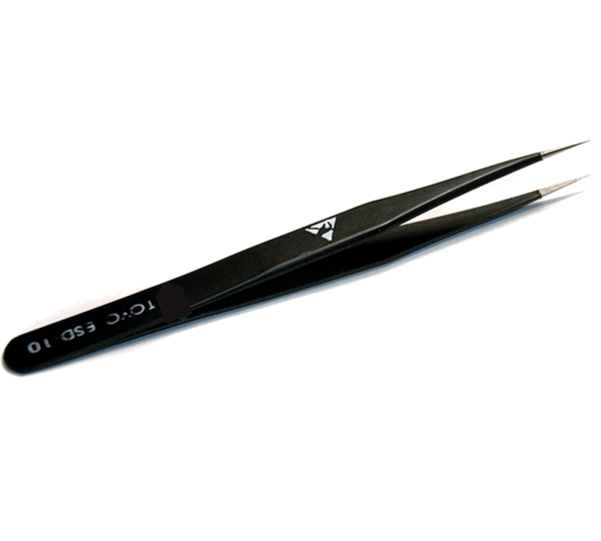 *ESD-14 Pinza anti-magnetica de punta fina Anti-estatica Toyo