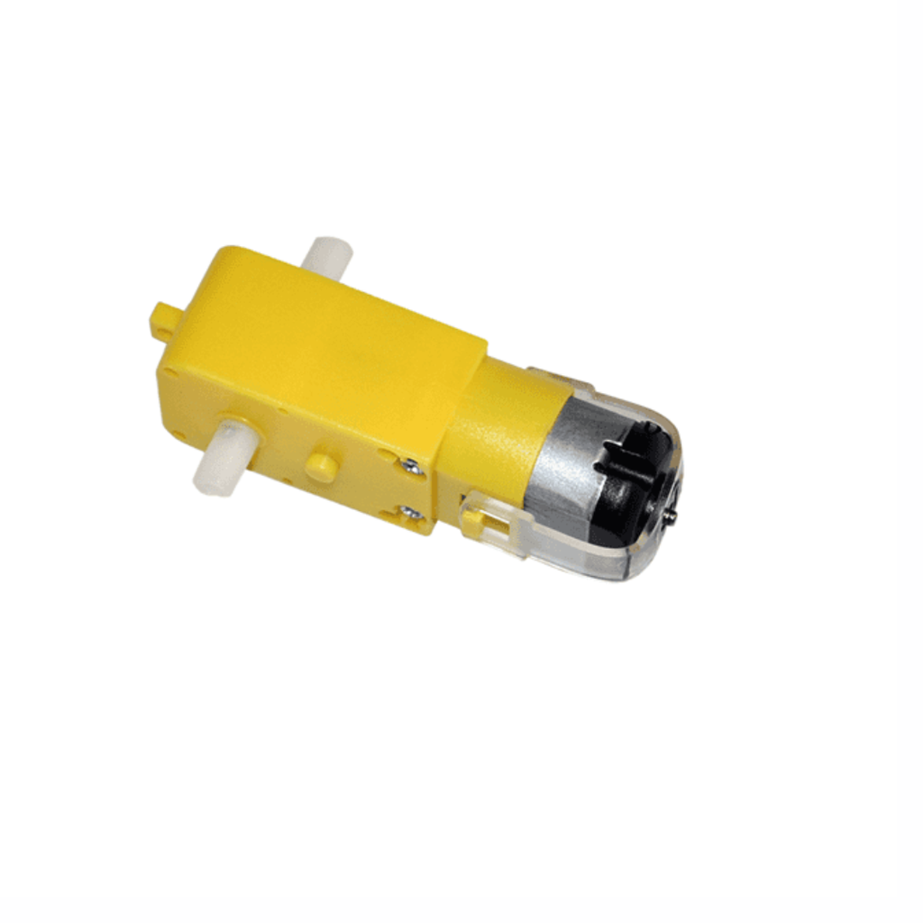 *Motor amarillo 200RPM con caja reductora