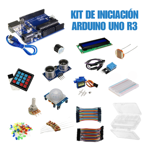 [UNO-R3] Kit de Iniciacion Arduino UNO (UNO-R3)