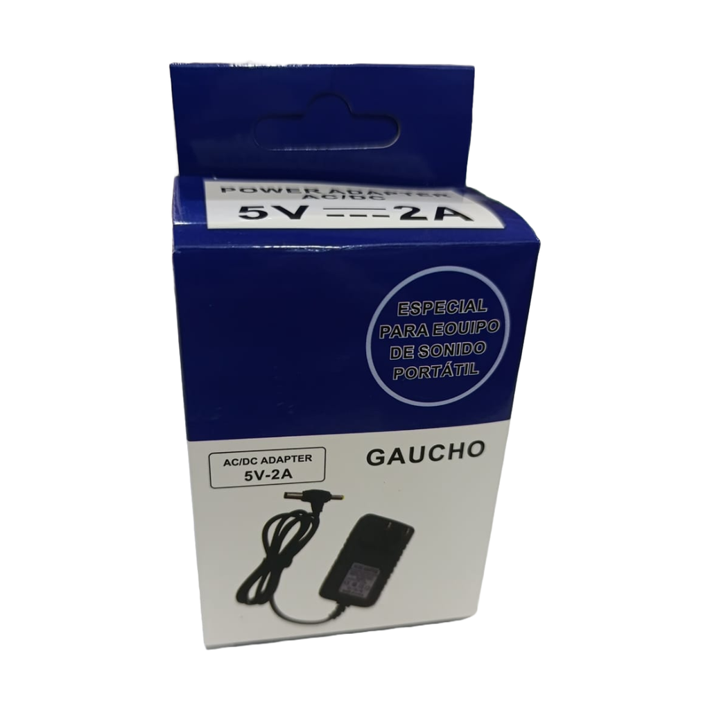 *Adaptador de 5V 2Amp DC