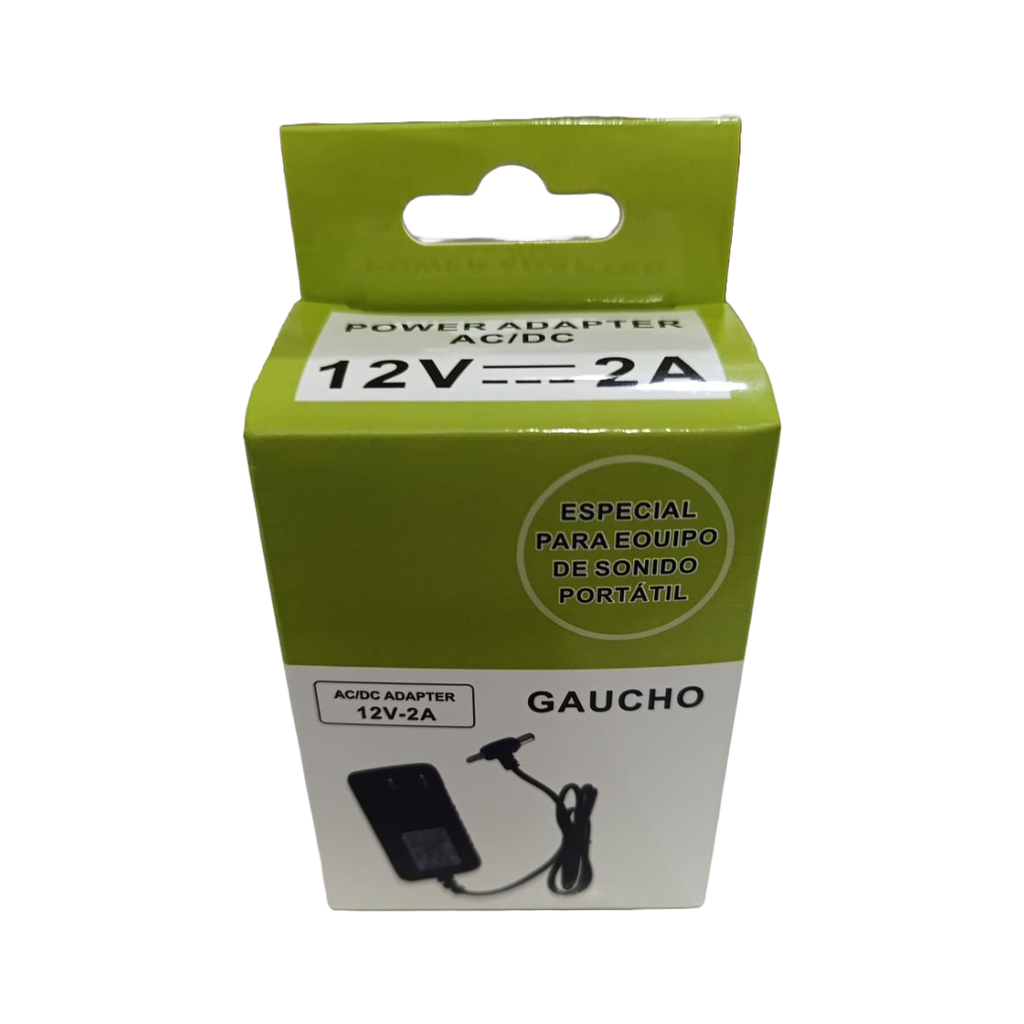 .Adaptador de 12V 2Amp DC