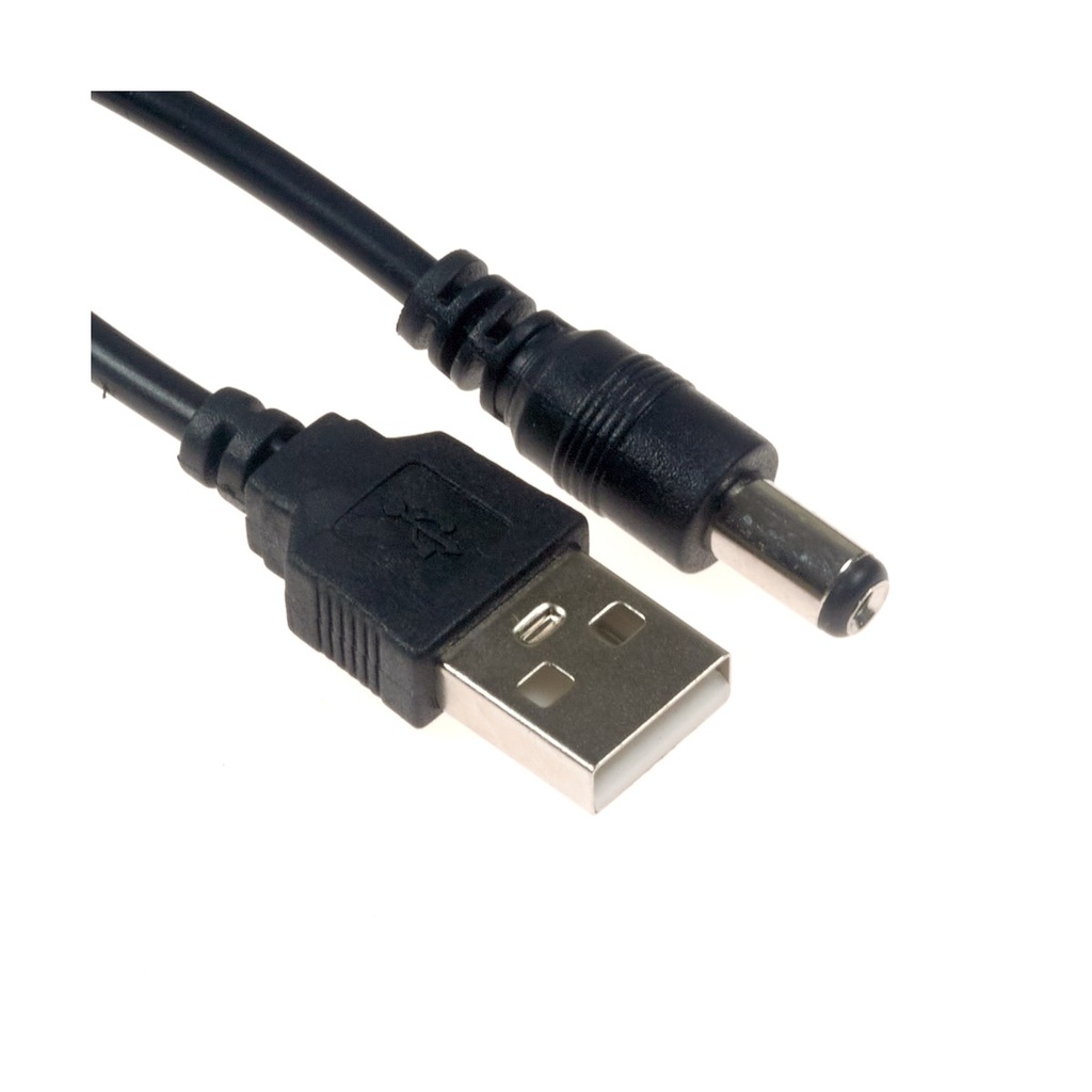 Cable USB a Jack-dc macho