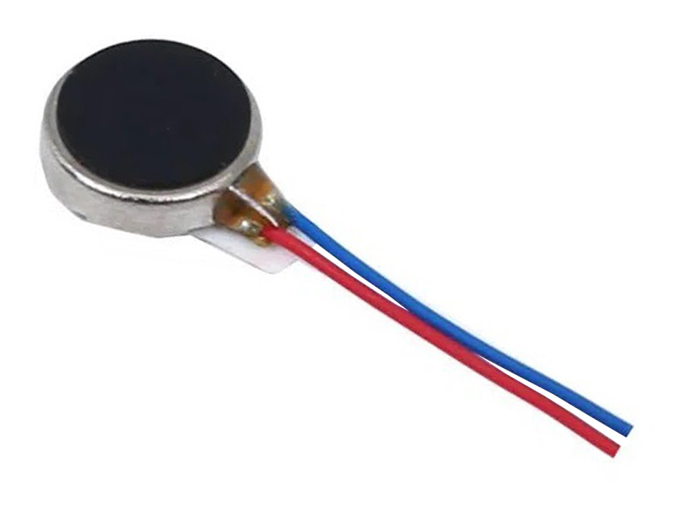 .Motor Vibrador ERM de 3 Voltios 80mA , 9000RPM, Tamaño: 10x3mm