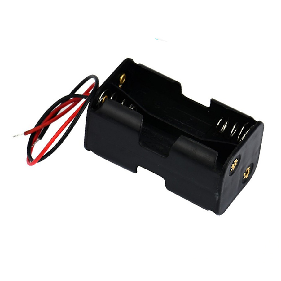 Porta pila AAx4 2xlado