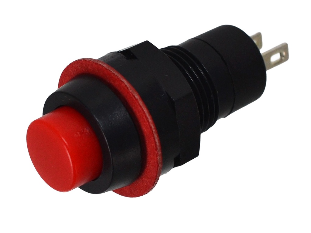 DS-211 Pulsador Redondo NC/NA de 10 mm Interruptor Momentaneo