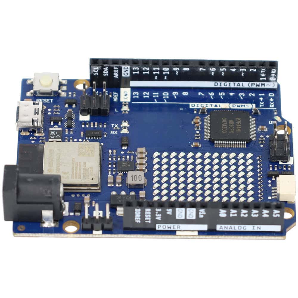 *Placa de desarrollo compatible con Arduino R4 WIFI con cable usb
