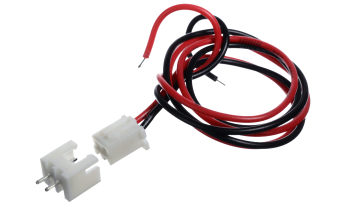 Cablecillo con conector JSTXH 2,5 - 2 pines macho