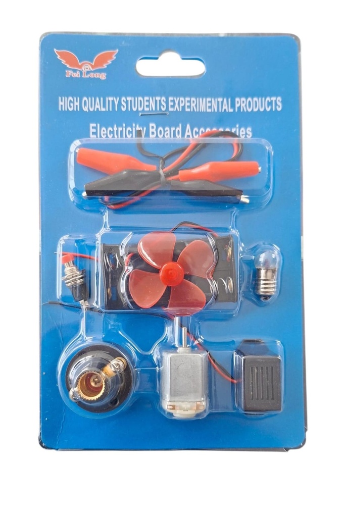 Kit accesorios electicidad en blister 8pcs STEM