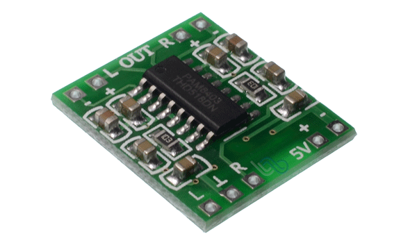 *PAM8403 Amplificador de Audio 3W Stereo clase D, 2.5A 5V