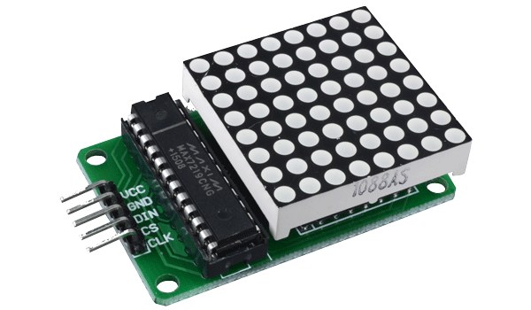 -MAX7219-PCB Driver con Matriz de Leds 8x8 / 64