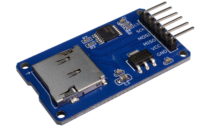 *Modulo Circuito Lector de Memoria Micro SD