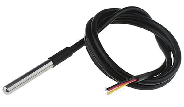 Sensor de Temperatura Digital DS18B20 a prueba de agua -55°C a 125°C