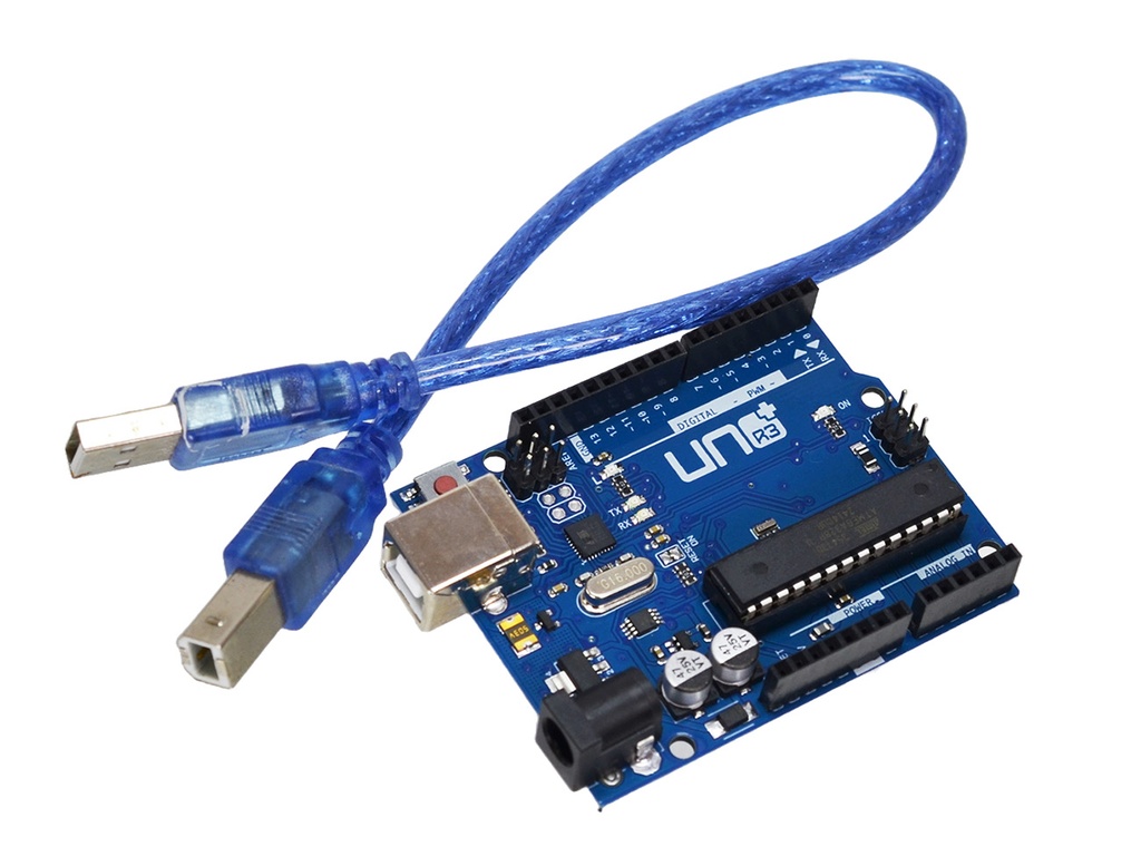 .Arduino Uno + Cable USB (AR-UNOR3C)