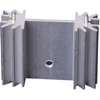 DIS-203 Disipador de Aluminio para Encapsulado TO220 de 34x12x25mm