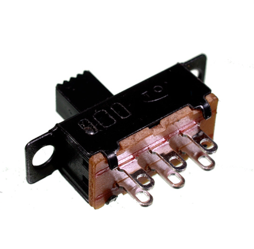 [SS23D32G6] Switch deslizante DPDT 6 pines on-off-on (SS12F32G8)