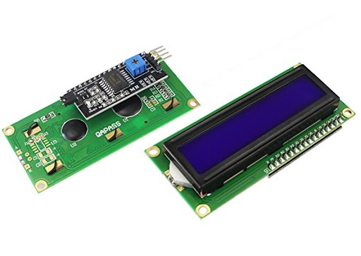 [LCD-216A-I2C] -Display Alfanumerico LCD de 2x16 Caracteres 1602A Driver HD44780 con Modulo I2C PCF8574