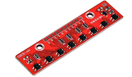 [QTM-8A] Arreglo de Sensores para Seguidor de Linea QTR de 8 Optos SMD (QTM-8A)