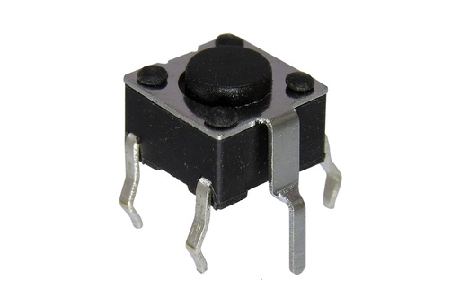 [T-6X6-4H5-5P] *Tact switch 5 pines 6x6 4.5mm cuadrado (T-6X6-4H5-5P)