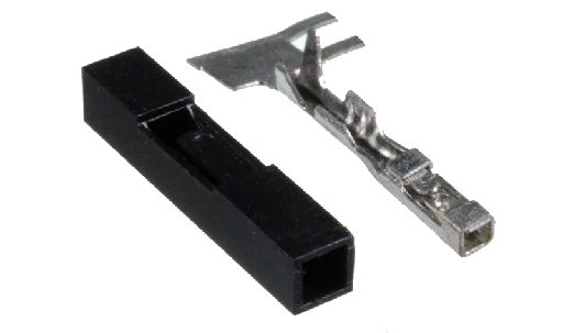 [SCH1] Conector Poste no Polarizado de 1 via + metal (SCH1)