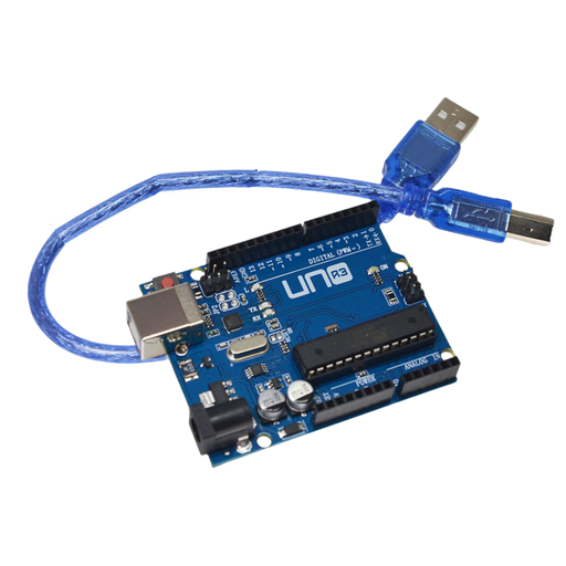 [UNOR3-OC] *Uno R3 Compatible con IDE Arduino + Cable USB "OverClick"
