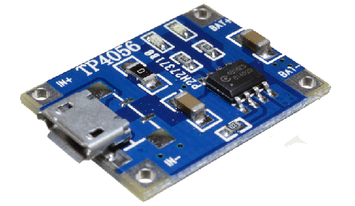 [TP4056-USB-MICRO] HW-168 Cargador de Baterias de Litio