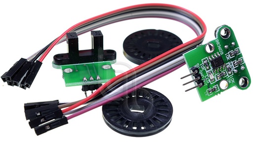 [ARD-83609] Sensor de Velocidad, encoders Opticos con cables, set de 2