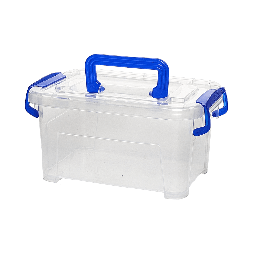 [C23.90x15.80x11.70] .Caja #27 con tapa y asas