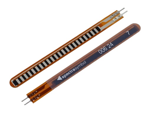 [Flex-2.2] Sensor de Flexion de 2.2" 1-3Kohm con Pines Macho, Flex 007 22