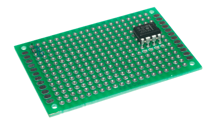 [PCB-8x12FR4] .Placa Impresa Multiusos de 8x12cm FR4 de 1.6mm Verde