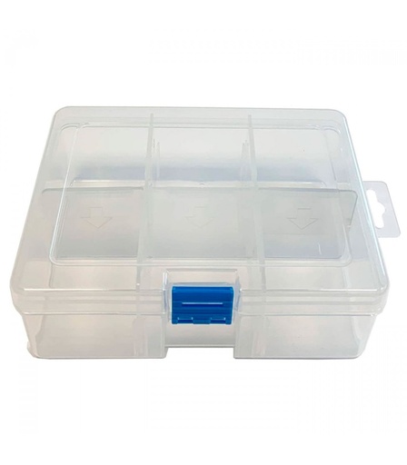 Caja 6 compartimientos movibles