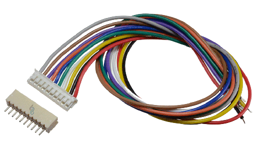[ZH-10AC] .Header 10 pin macho hembra JST con cable 1.5mm PITCH