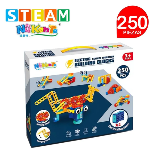 [nukante] Bloques Didácticos Eléctrico STEAM NUKANTE Caja 250 Piezas