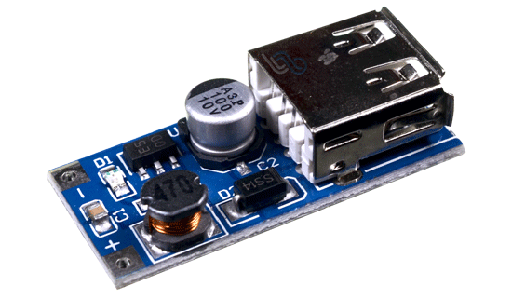[SUP-5VUSB] *Elevador de Voltaje Step Up 0.9V-5V a 5 Voltios 600 mA (SUP-5VUSB)