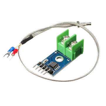 [MAX6675-PCB] Convertidor Analogico a digital MAX6675 SPI para Termopares tipo K (MAX6675-PCB)