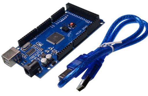 [M2560-340CH] Arduino Mega compatible con circuito CH340 para conexion USB + Cable (MEGA-340CH)