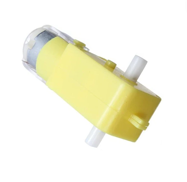 [GM3-R180] .Motor Amarillo 180 a 1 con caja reductora para Robotica de 3 a 6VDC (GM3-R180)