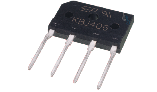 [KBJ406] .KBJ406 Puente de Diodos 600v/4A